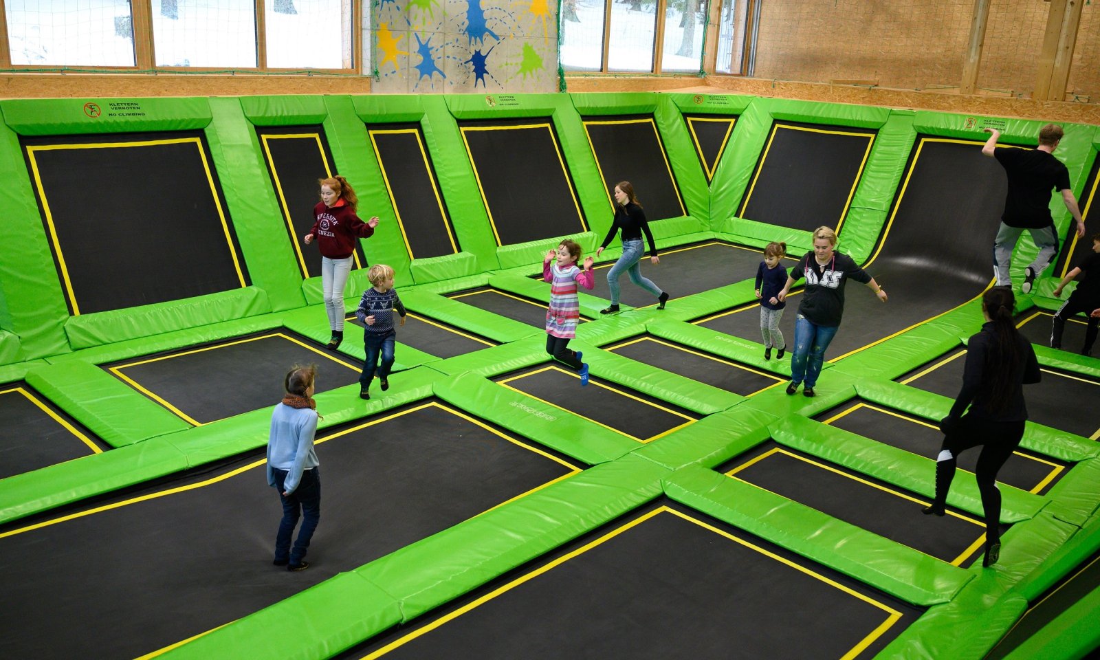 Green Jump Area in der Fundorena in Feldberg